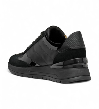 GEOX Sneakers Desia in pelle nera