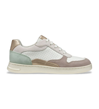 GEOX Leren sneakers Jaysen veelkleurig 