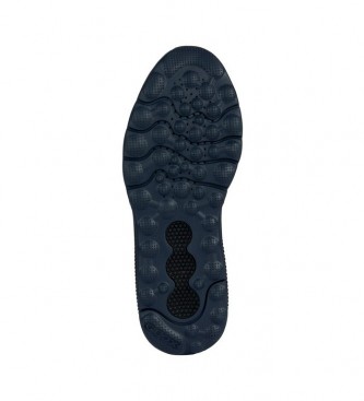 GEOX Pantofole in pelle blu navy Spherica Actif