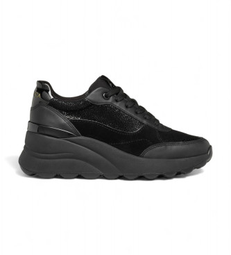 GEOX Zapatillas de Piel Spherica Ec13 negro