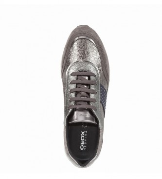 maratón Transitorio Jarra GEOX Zapatillas de piel Tabelya plata - Tienda Esdemarca calzado, moda y  complementos - zapatos de marca y zapatillas de marca