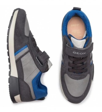 GEOX Sneakers J Alfier Boy di colore grigio