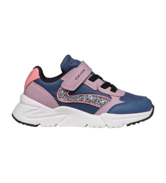 GEOX Scarpe da ginnastica Loftus blu, rosa