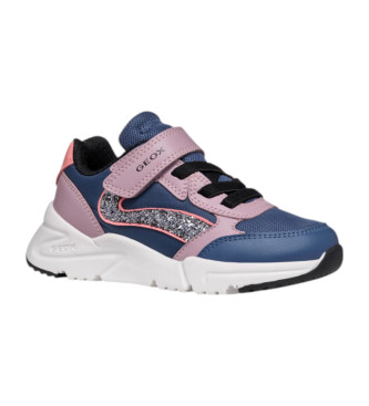 GEOX Scarpe da ginnastica Loftus blu, rosa