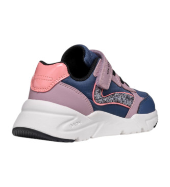 GEOX Scarpe da ginnastica Loftus blu, rosa