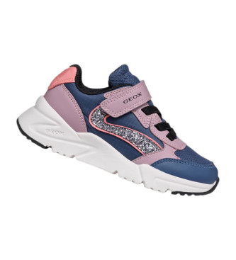 GEOX Loftus slippers blue, pink