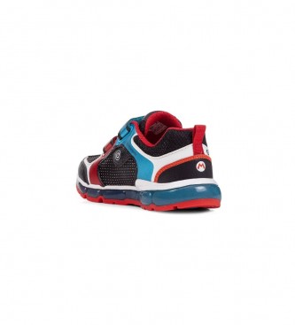 GEOX Mario shoes black, red