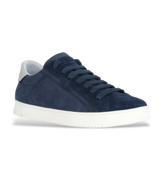 GEOX Sneakers in pelle Navy Pieve