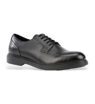 GEOX Chaussures en cuir Ottavio noir