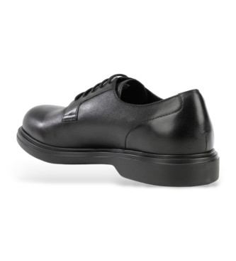 GEOX Lederschuhe Ottavio schwarz