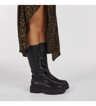 Gioseppo Albig black leather boots