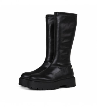 Gioseppo Albig black leather boots