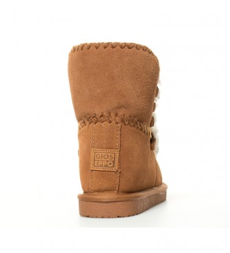 Gioseppo Botas de piel 41442 marrón - Altura cuña 7cm - - Tienda Esdemarca  moda, calzado y complementos - zapatos de marca y zapatillas de marca