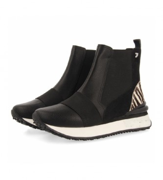 Gioseppo Harbin leather boots Black