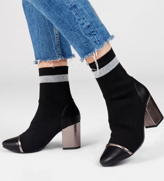 Gioseppo Manoko black boots -heel height: 8cm