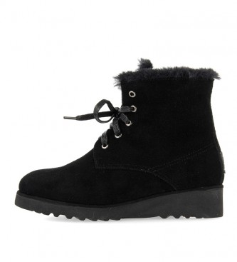 Gioseppo Botines de piel Craig negro -altura cuña: 3.5cm- - Tienda  Esdemarca moda, calzado y complementos - zapatos de marca y zapatillas de  marca