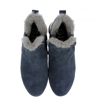 Gioseppo Eckero marine leather boots