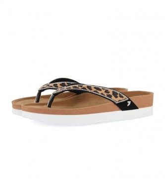 Gioseppo Flager leopard slippers