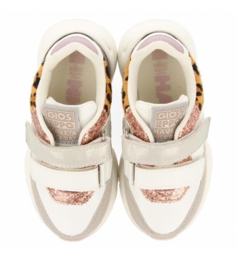Gioseppo Omeath slippers white, multicolor