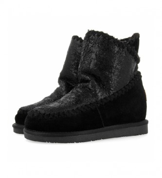 Gioseppo Eek black leather boots