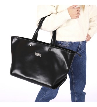 Gioseppo Ekero black shopper bag -29x54x23cm