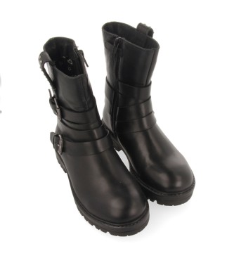 Con fecha de concepto esta noche Gioseppo Botas altas de piel nauders negro - Tienda Esdemarca calzado, moda  y complementos - zapatos de marca y zapatillas de marca