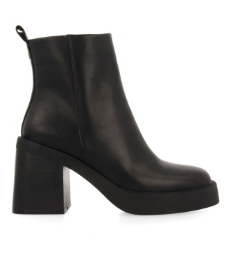 Gioseppo Botines de piel negro - Tienda Esdemarca calzado, moda complementos - zapatos de marca y zapatillas