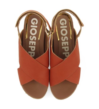 Gioseppo Sandals Meggett orange -Platform height: 6cm