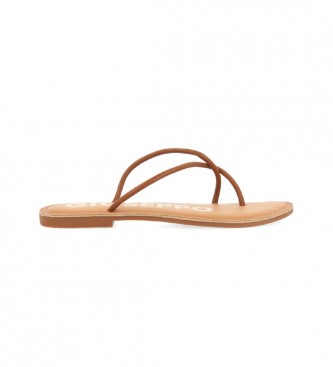 Gioseppo Leather sandals Kirwin camel