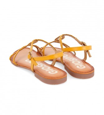 Gioseppo Sandalias de piel Fyffe amarillo - Tienda Esdemarca moda, calzado  y complementos - zapatos de marca y zapatillas de marca