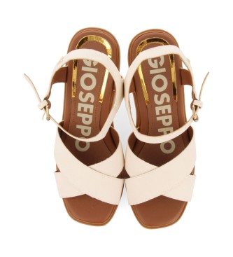 Gioseppo White Willacy sandals -Height: 9.5cm