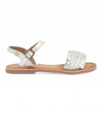 Gioseppo Sandalias de Piel Siracusa plata - Tienda Esdemarca calzado, moda y complementos - zapatos de marca zapatillas de