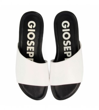 Gioseppo Leather sandals 58366-P white