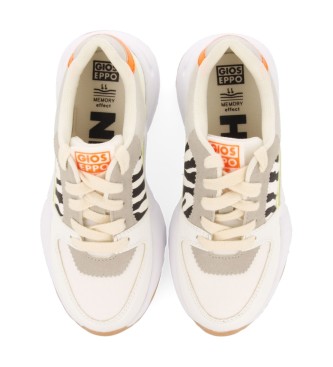 Gioseppo Sneakers Mackay white, animal print