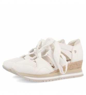 Gioseppo Sandalias con cuña blanco - Altura cuña 5cm - - Tienda Esdemarca  moda, calzado y complementos - zapatos de marca y zapatillas de marca