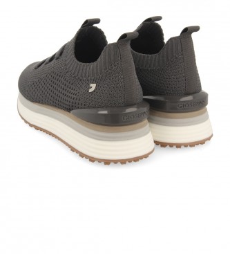 Gioseppo Upshur grey sneakers -Platform height 5 cm-.