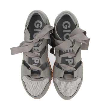 Gioseppo Espardilles Lizarda grey sneakers -Height cua 6cm