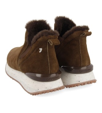 Gioseppo Brown Jondal slippers