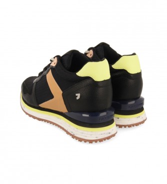 Gioseppo Sneakers with internal wedge chiny black