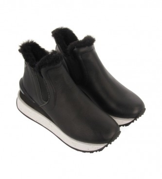 Gioseppo Fedj sneakers black - Wedge height 5cm