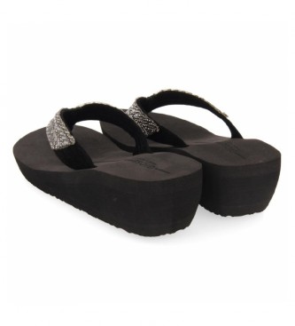 Gioseppo Masate black sandals -Height wedge: 5cm