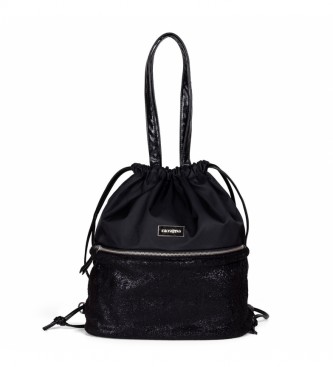 Gioseppo Saxman backpack bag black -36x38x15.5cm
