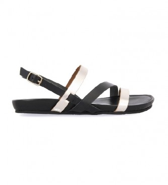Gioseppo Leather sandals Rosensale black