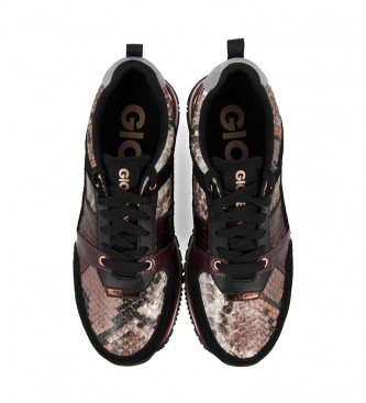 Gioseppo Chaussures en cuir Engels noir - hauteur de la plate-forme : 4cm