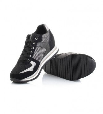 Gioseppo Sneakers Nassu nere - Altezza zeppa interna + suola: 5,8 cm-