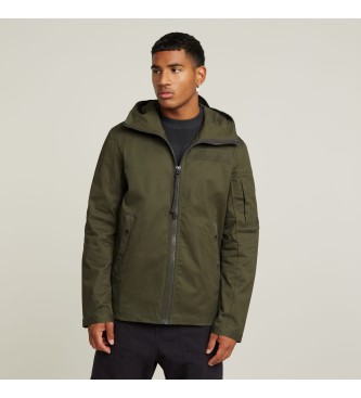 G-Star Batt Hooded Overshirt  green