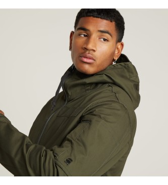 G-Star Batt Hooded Overshirt  green