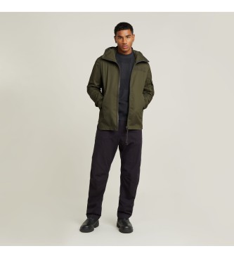 G-Star Batt Hooded Overshirt  green