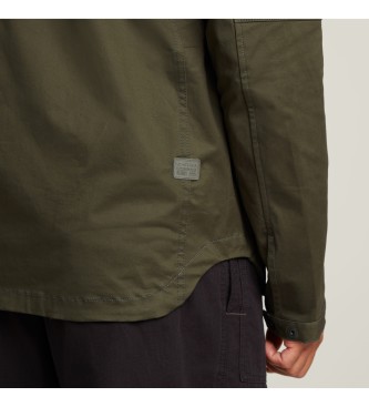 G-Star Batt Hooded Overshirt  green