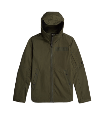 G-Star Batt Hooded Overshirt  green